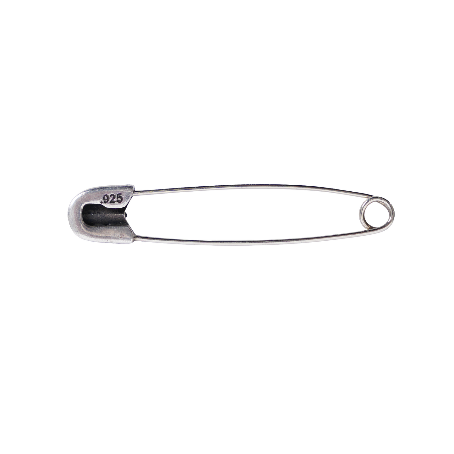 CHROME HEARTS SAFETY PIN WITH DIAMOND