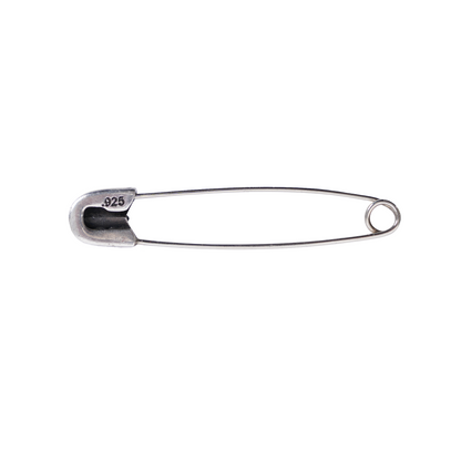CHROME HEARTS SAFETY PIN WITH DIAMOND