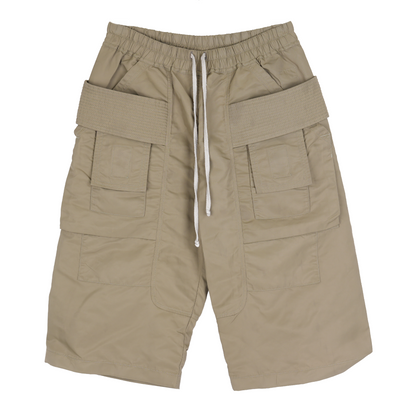 RICK OWENS CREATCH LONG CARGO SHORTS