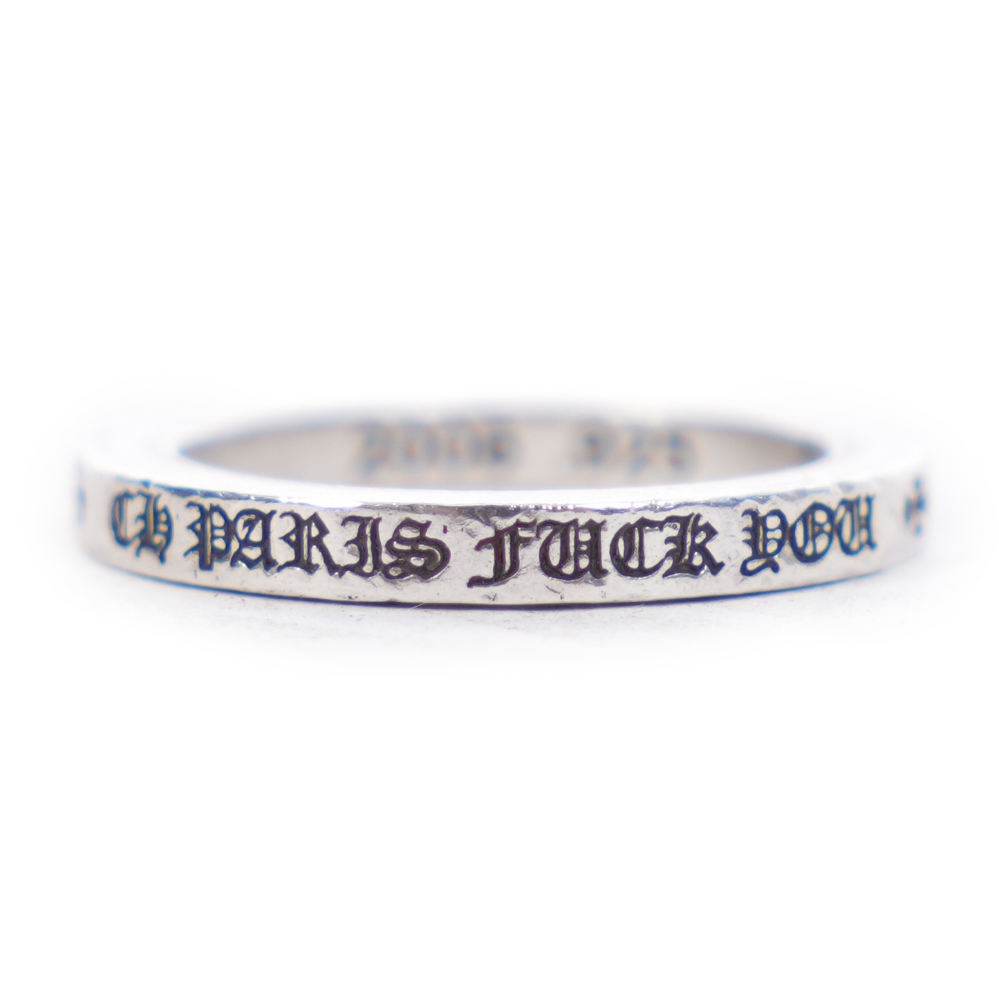 CHROME HEARTS PARIS FUCK YOU SPACER RING