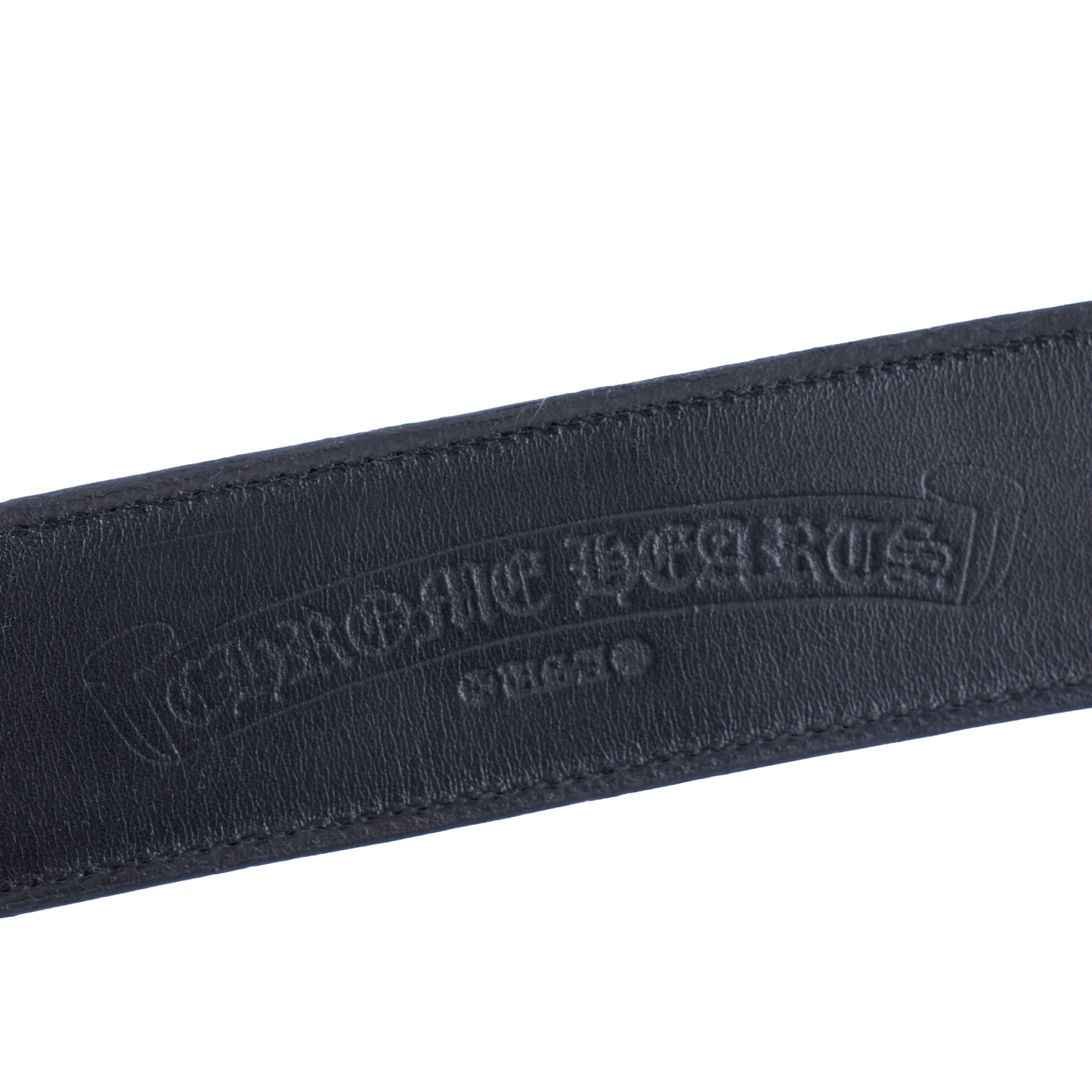 CHROME HEARTS MULTICOLOR CROSS PATCH BELT WITH ROLLING STONES BUCKLE