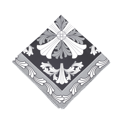 CHROME HEARTS SILK PLUS LOGO SCARF