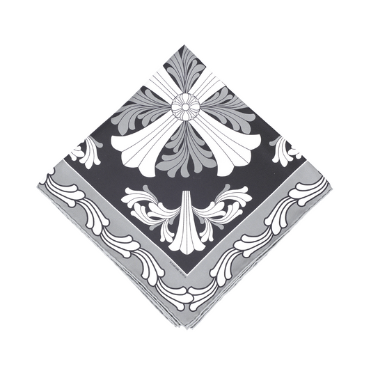 CHROME HEARTS SILK PLUS LOGO SCARF