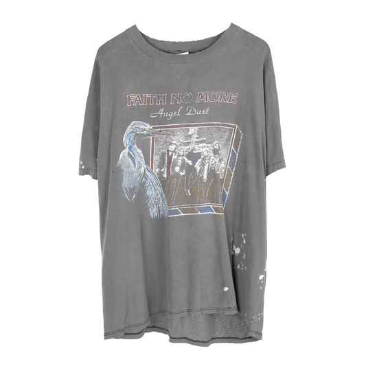 VINTAGE FADED  FAITH NO MORE ANGEL DUST TEE