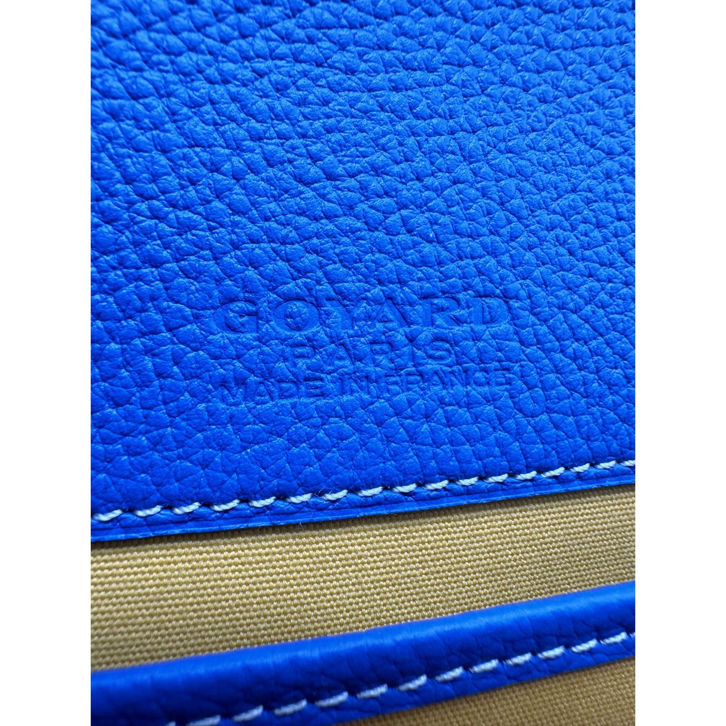 GOYARD BELVEDERE II MM MESSENGER BAG SKY BLUE