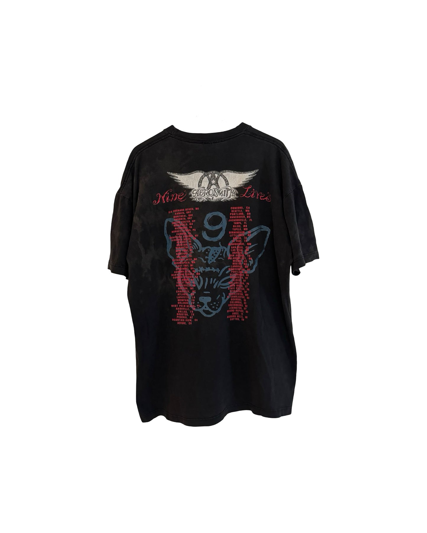 Aerosmith 9 Lives Tee