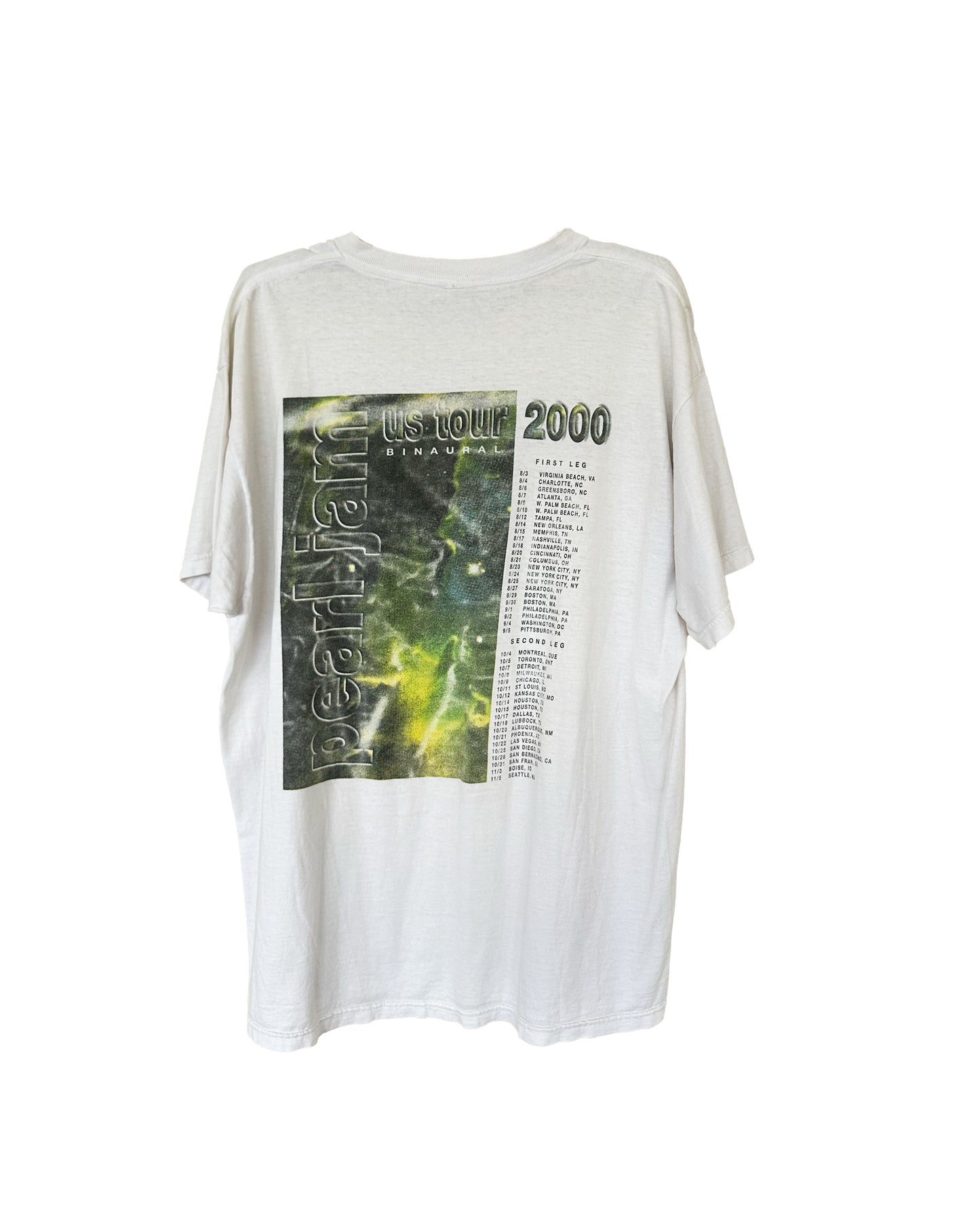 VINTAGE PEARL JAM BINAURAL 200 TOUR T-SHIRT