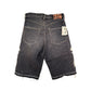 Kapital Bone Denim Shorts Black