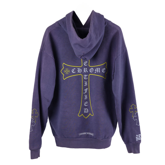 Chrome Hearts Blue CLB Friends and Family Exclusive Hoodie