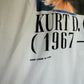 vintage kurt cobain nirvana memorial portrait tee