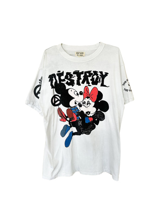 VINTAGE VIVIENNE WESTWOOD DESTROY SEDITIONARIES BOOTLEG T-SHIRT