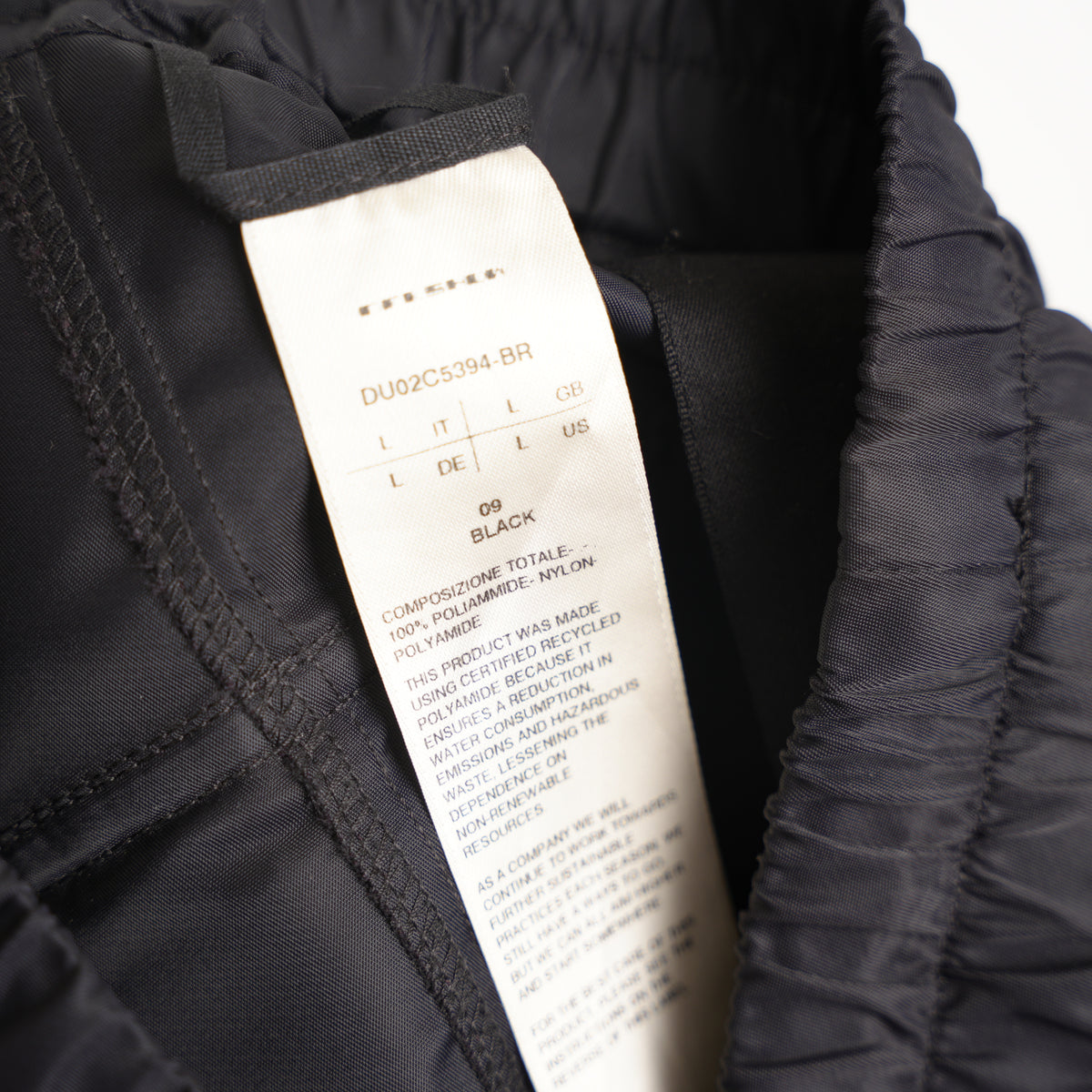 RICK OWENS NYLON CREATCH CARGO PANTS
