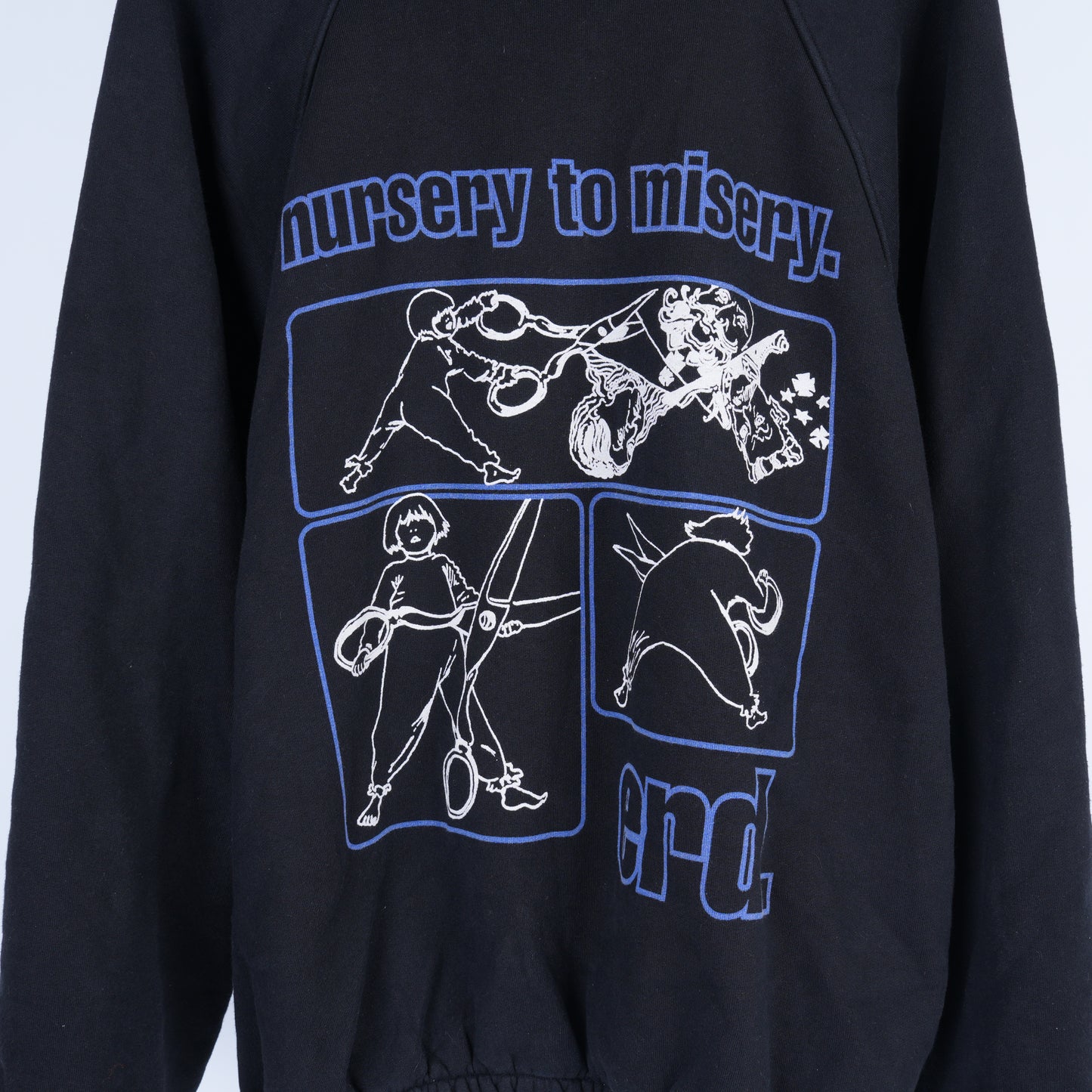 ERD Nursery To Misery Zip Up Hoodie