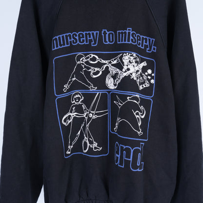 ERD Nursery To Misery Zip Up Hoodie