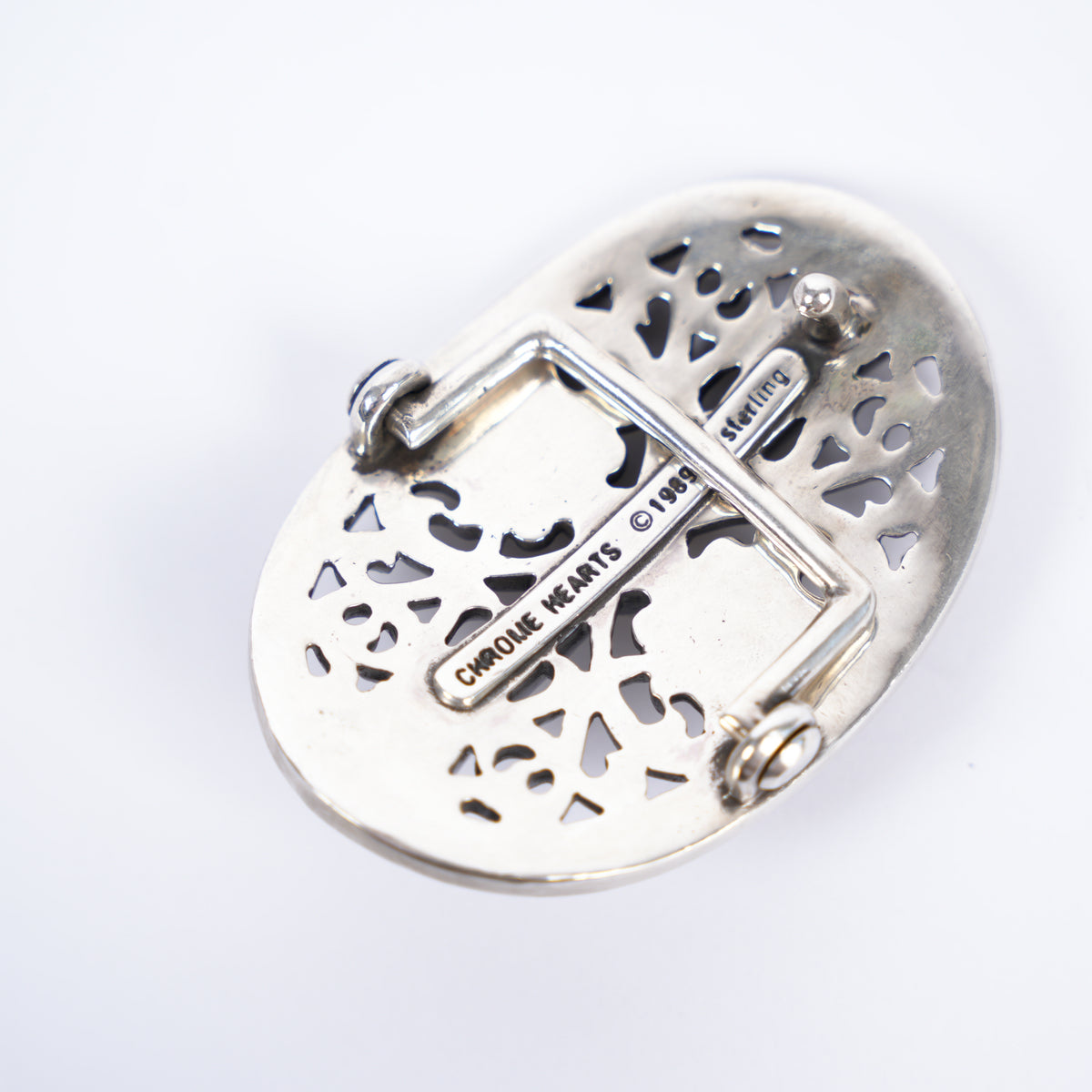 CHROME HEARTS OVAL BELT BUCKLE