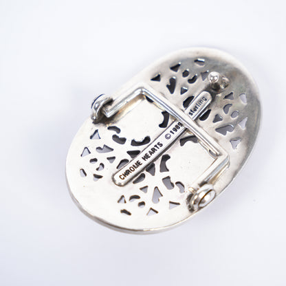 CHROME HEARTS OVAL BELT BUCKLE