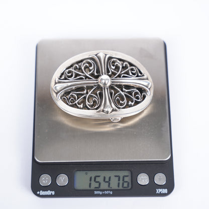 CHROME HEARTS OVAL BELT BUCKLE
