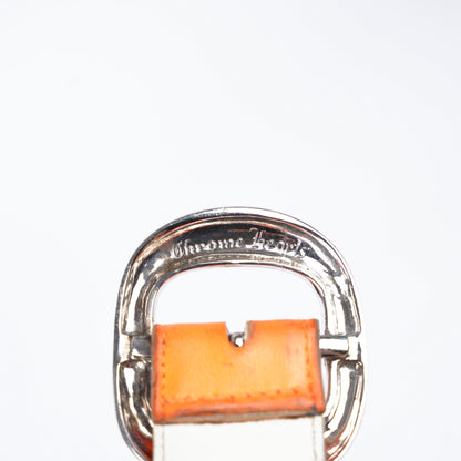 CHROME HEARTS ORANGE GUNSLINGER BELT
