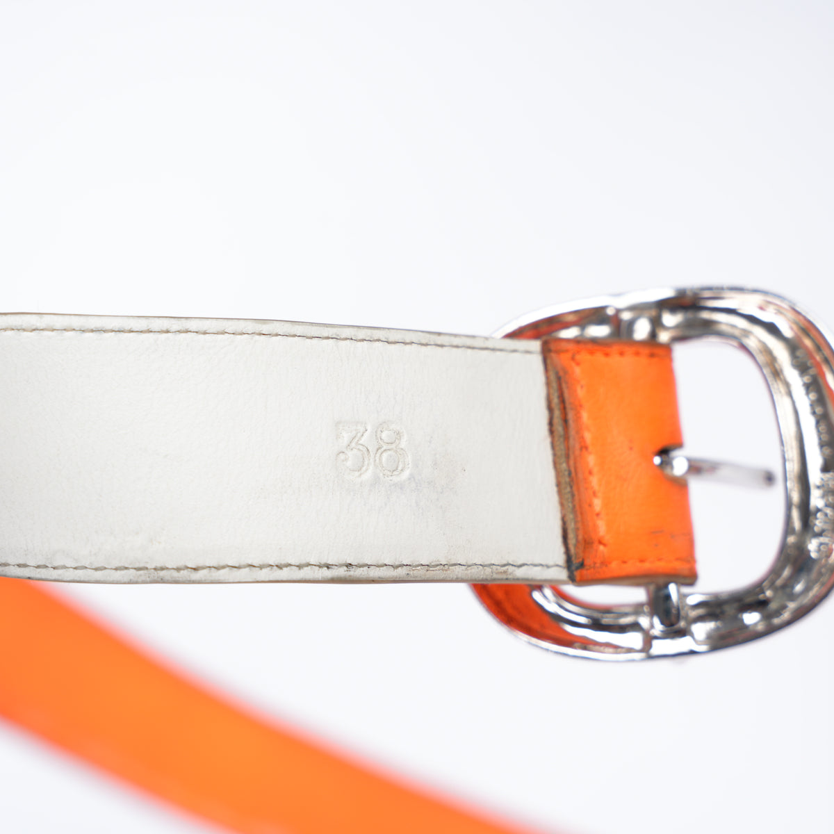 CHROME HEARTS ORANGE GUNSLINGER BELT