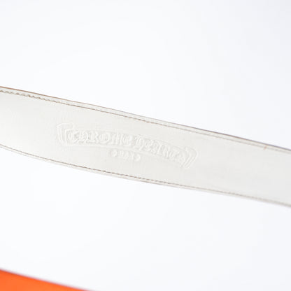 CHROME HEARTS ORANGE GUNSLINGER BELT