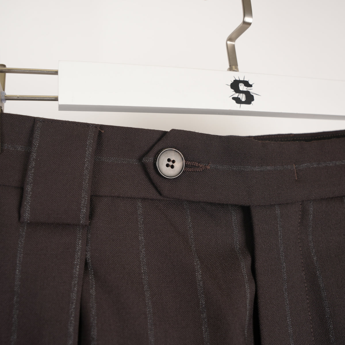 ENFANTS RICHES DÉPRIMÉS ERD BROWN PINSTRIPE CAPRIS