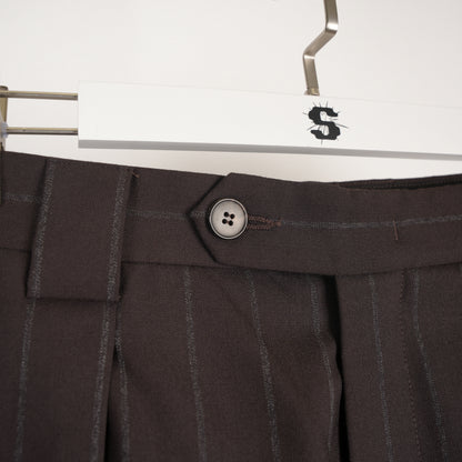 ENFANTS RICHES DÉPRIMÉS ERD BROWN PINSTRIPE CAPRIS