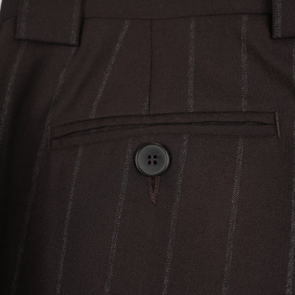 ENFANTS RICHES DÉPRIMÉS ERD BROWN PINSTRIPE CAPRIS