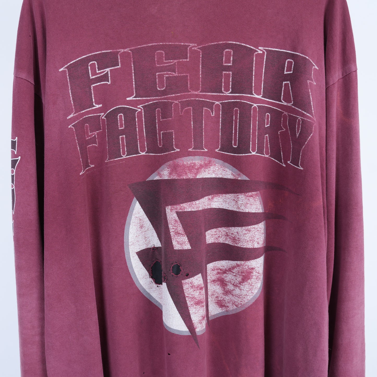 VINTAGE THRASHED FADED FEAR FACTORY