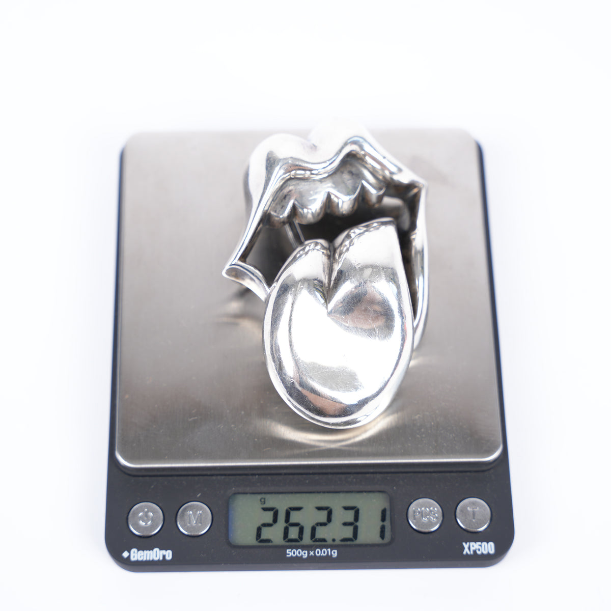 CHROME HEARTS ROLLING STONES BELT BUCKLE