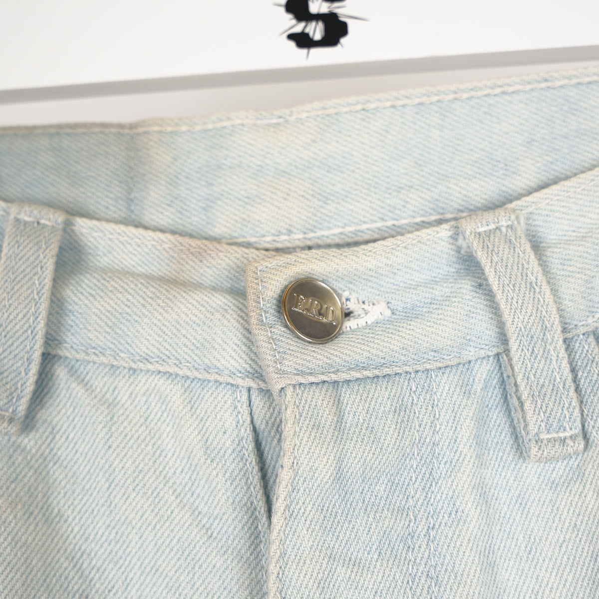 ENFANTS RICHES DÉPRIMÉS ERD LIGHT WASH PATCHWORK DENIM
