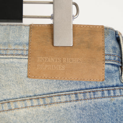 ENFANTS RICHES DÉPRIMÉS ERD WIDER LEG FLARED DISTRESSED DENIM
