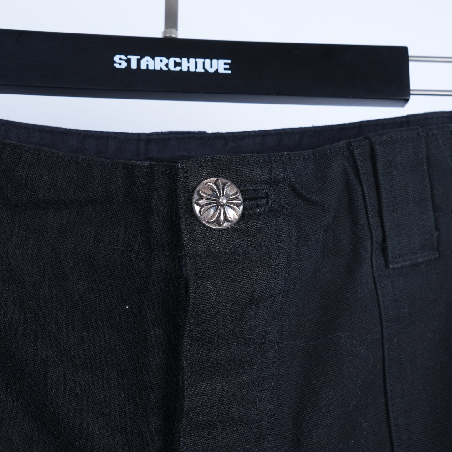 CHROME HEARTS BLACK CARPENTER PATCHES