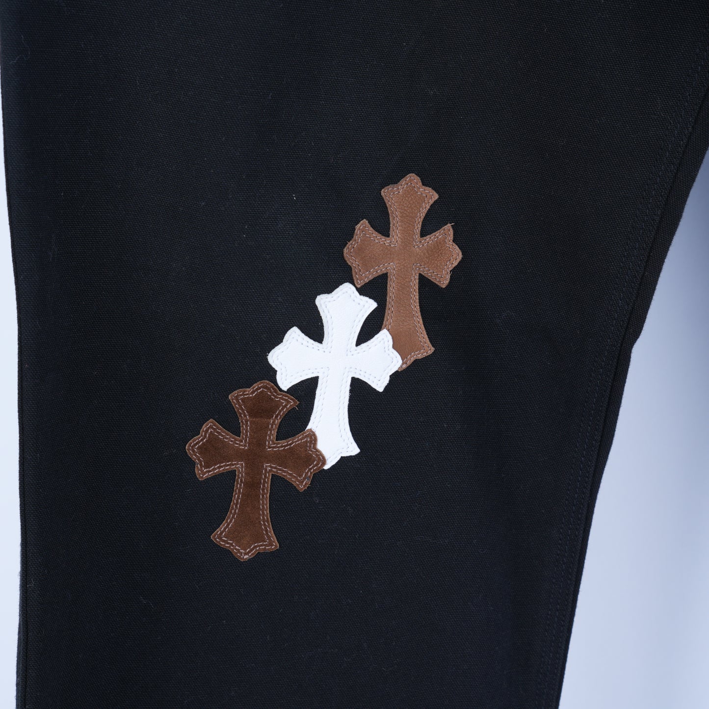 CHROME HEARTS BLACK CARPENTER PATCHES