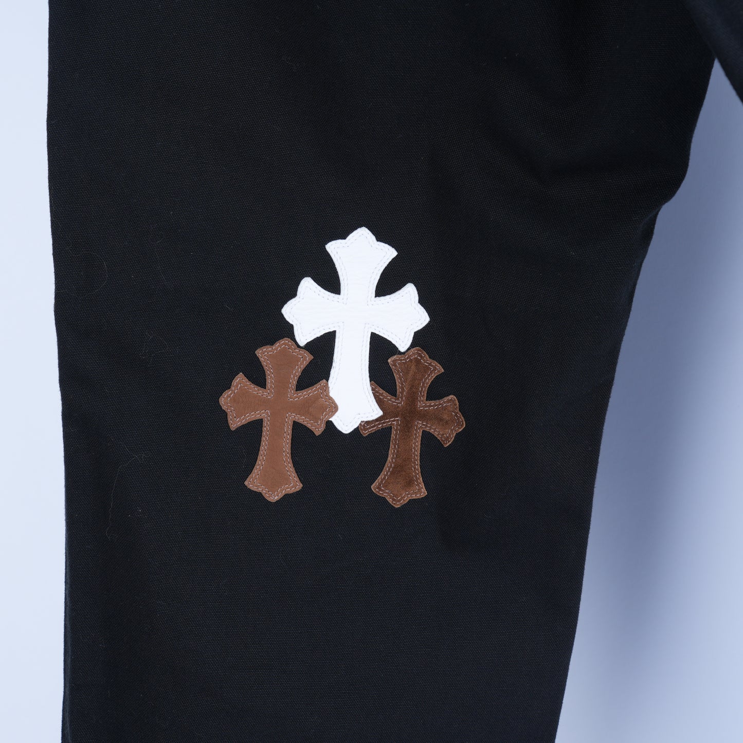 CHROME HEARTS BLACK CARPENTER PATCHES