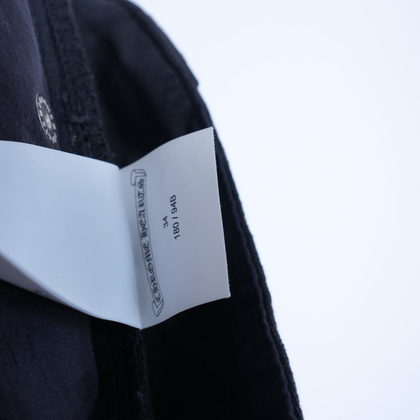 CHROME HEARTS BLACK CARPENTER PATCHES