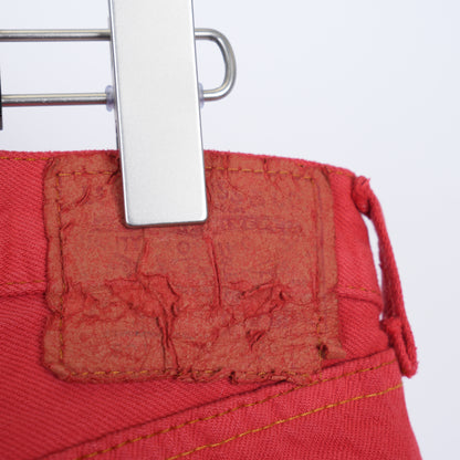 CHROME HEARTS RED PATCH LEVIS DENIM