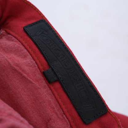CHROME HEARTS RED PATCH LEVIS DENIM