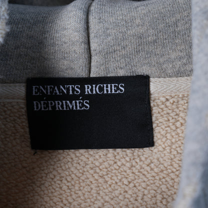 ERD Grey logo hoodie