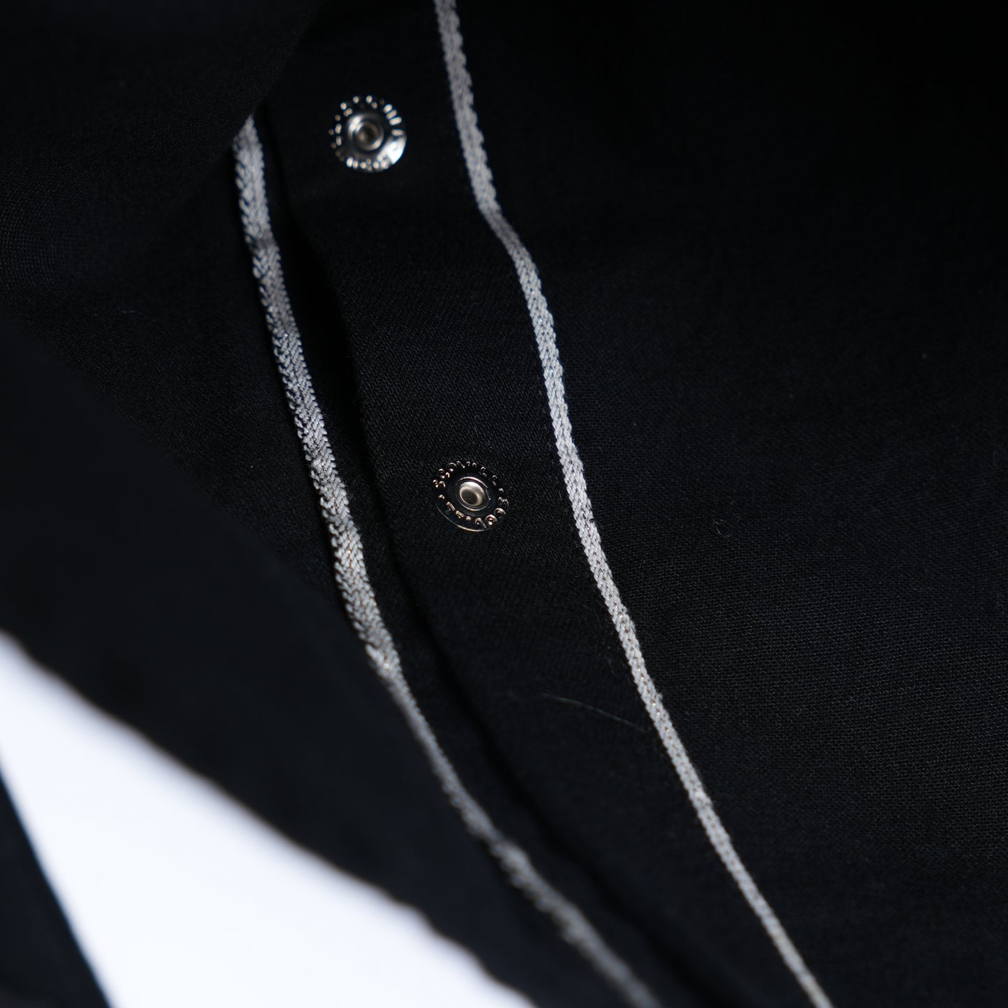 CHROME HEARTS BLACK CROSS DENIM JACKET