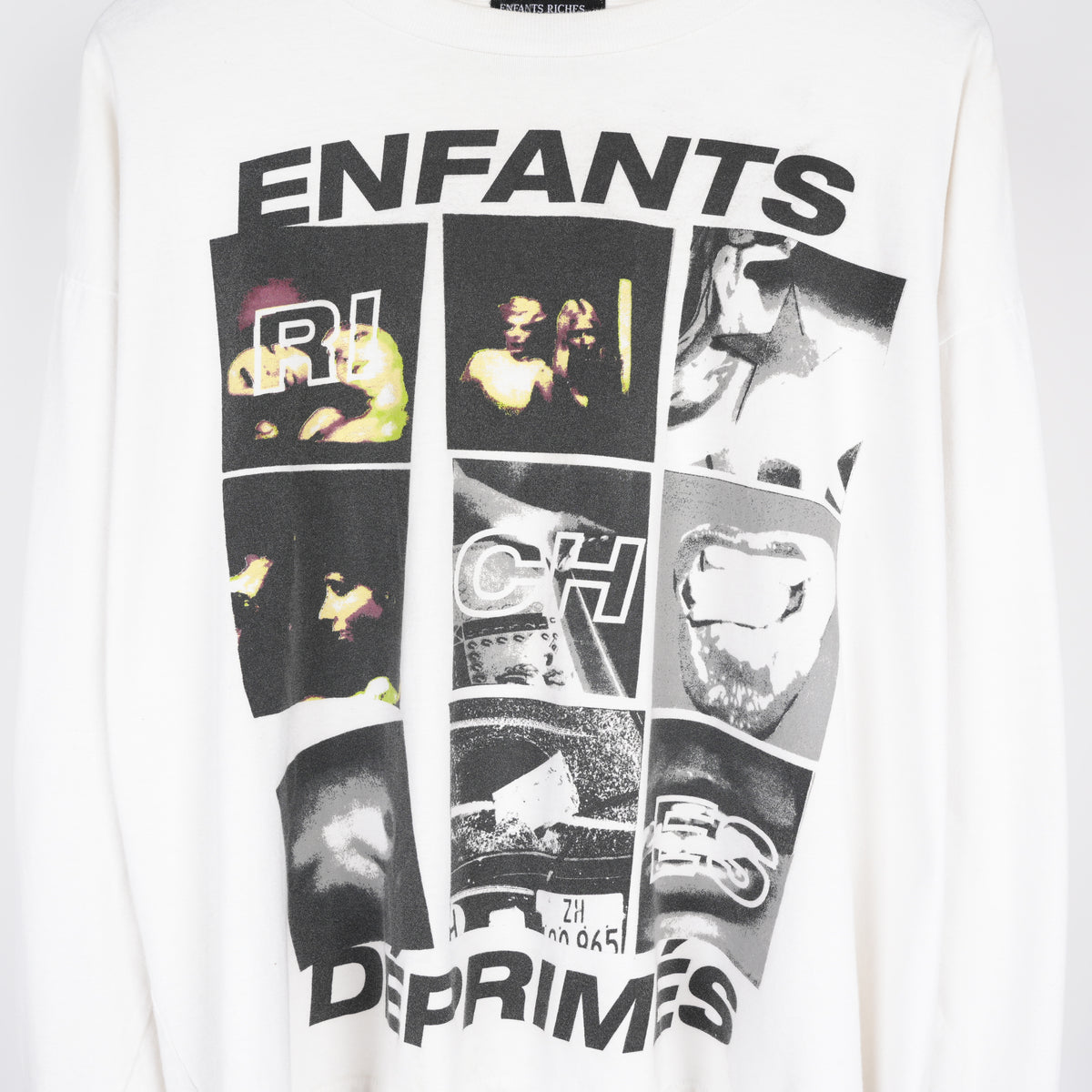ENFANTS RICHES DÉPRIMÉS ERD ZURICH GRID LONG SLEEVE TEE