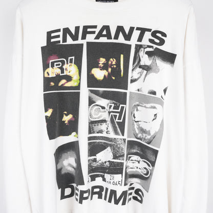 ENFANTS RICHES DÉPRIMÉS ERD ZURICH GRID LONG SLEEVE TEE