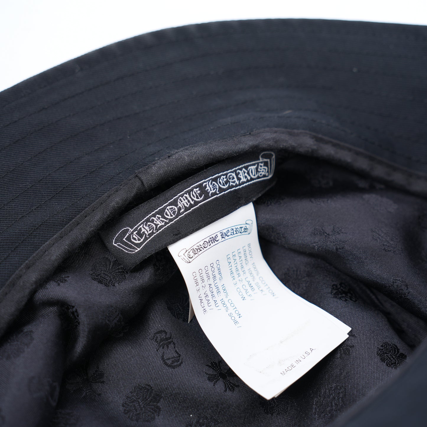 CHROME HEARTS MATTY BOY CHOMPER BUCKET HAT