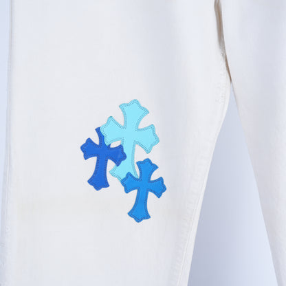 CHROME HEARTS BLUE PATCH LEVI"S