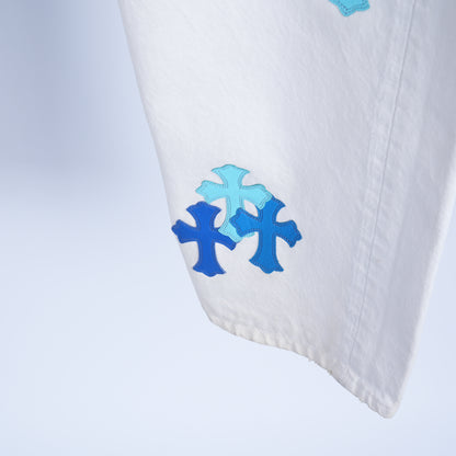 CHROME HEARTS BLUE PATCH LEVI"S