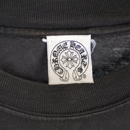 CHROME HEARTS VINTAGE KYOSUKE HIMURO 1998 LARGE CROSS LONG SLEEVE TEE