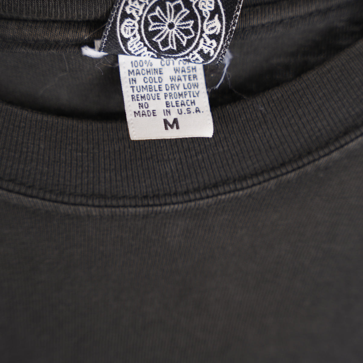 CHROME HEARTS VINTAGE KYOSUKE HIMURO 1998 LARGE CROSS LONG SLEEVE TEE