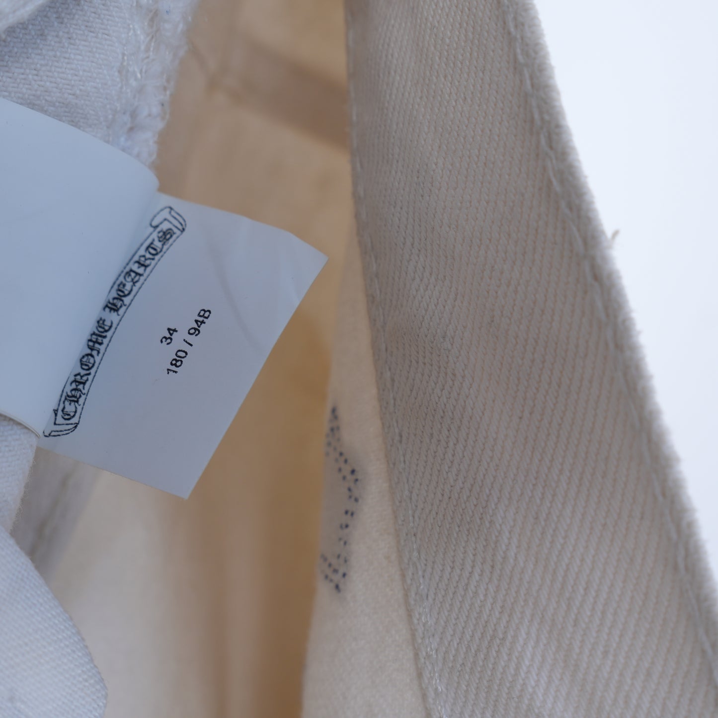 CHROME HEARTS BLUE PATCH LEVI"S