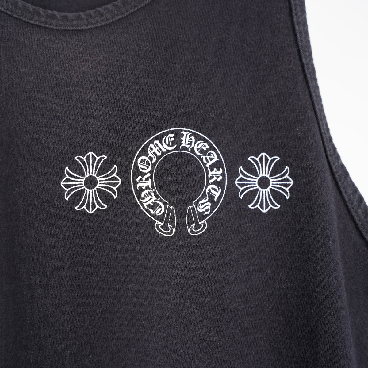 CHROME HEARTS VINTAGE PLUS HORSESHOE LOGO TANK TOP