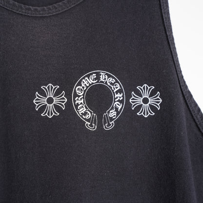 CHROME HEARTS VINTAGE PLUS HORSESHOE LOGO TANK TOP
