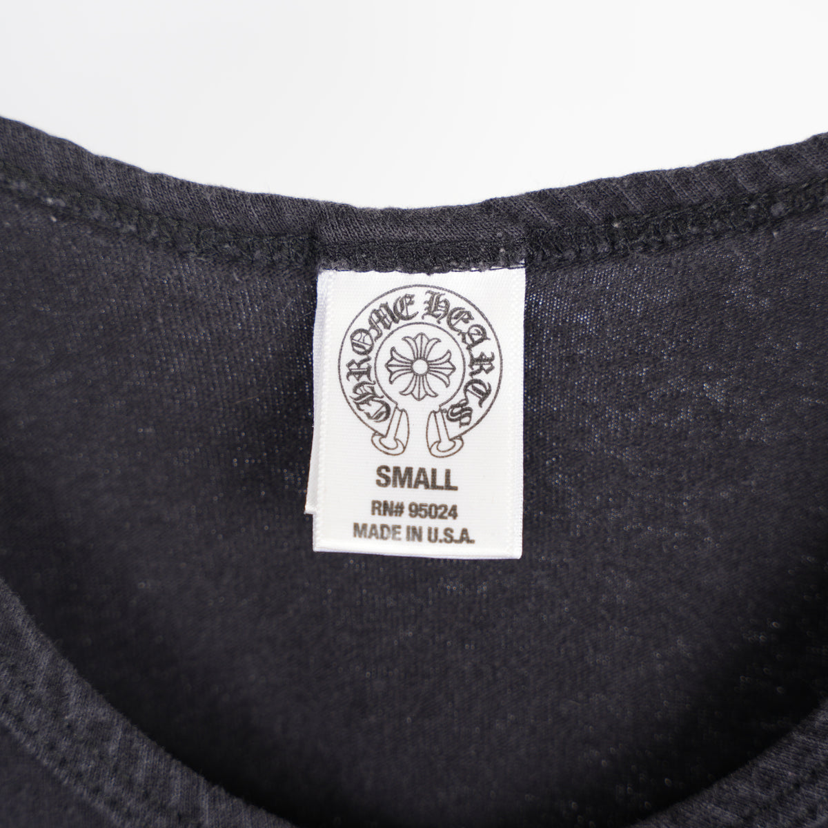 CHROME HEARTS VINTAGE PLUS HORSESHOE LOGO TANK TOP